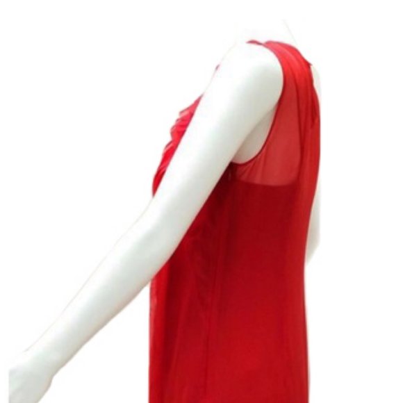 Akris Punto Red Shift Dress - Picture 6 of 10